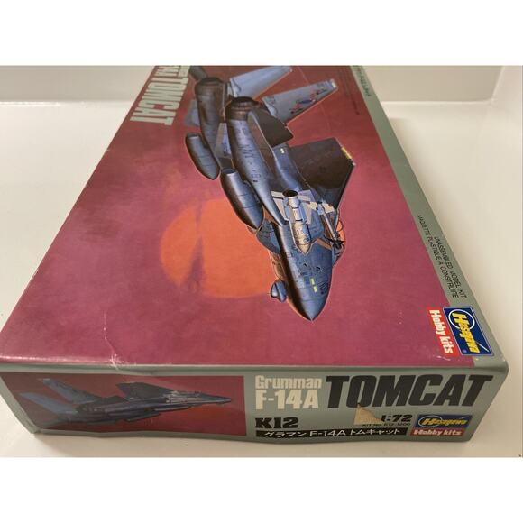 NEW Hasegawa Grumman F-14A Tomcat 1/72 Scale Model Kit Navy Fighter Top Gun 1987 - Picture 9 of 12